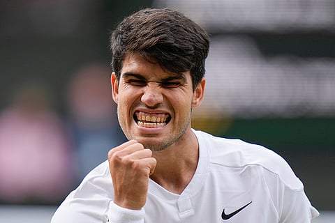 Carlos Alcaraz of Spain 